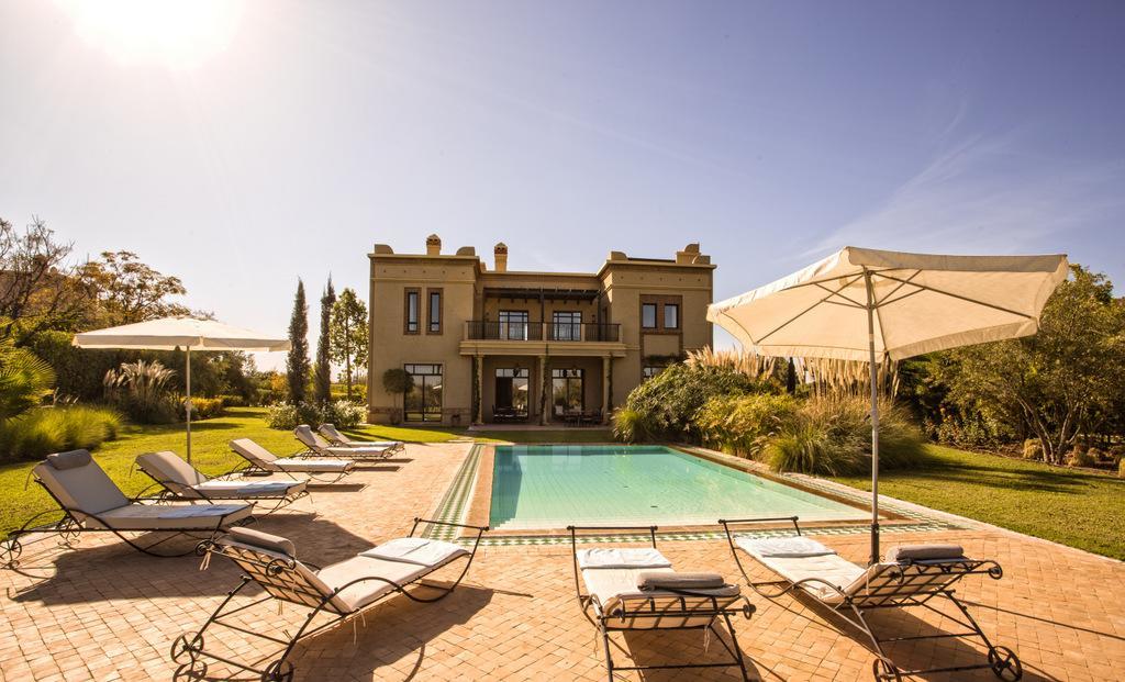 Villa De Luxe Avec Piscine Privee Et Golf Marrakesh Luaran gambar